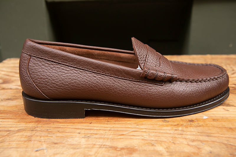 G.H.Bass Weejuns Larson Penny Loafer - Tan Tumble Leather
