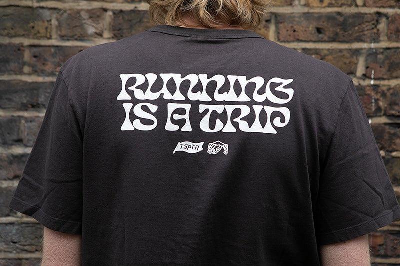TSPTR Running is a Trip Tee - Black - SALE 35% OFF
