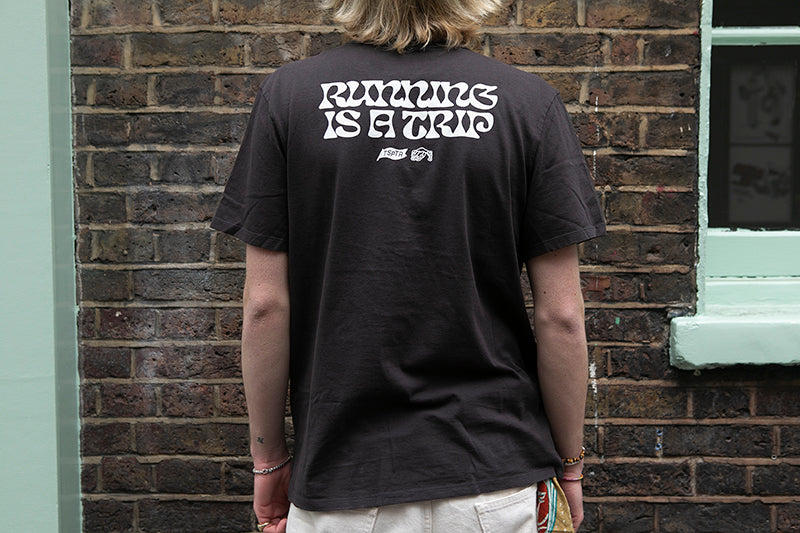 TSPTR Running is a Trip Tee - Black - SALE 35% OFF