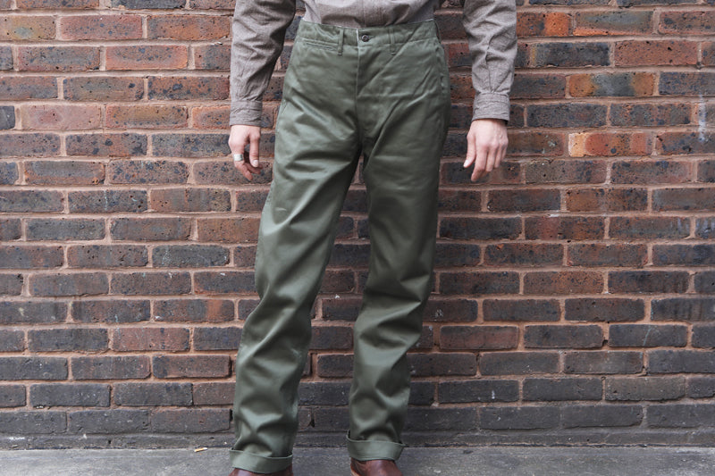 Buzz Rickson original Spec Chinos in Olive