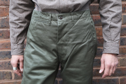 Buzz Rickson original Spec Chinos in Olive