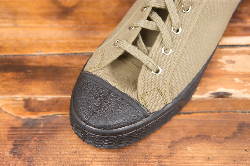 US Rubber Co High Top Sneaker - Military